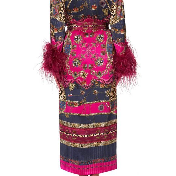 Sold Elsewhere - Dining Hall Darling BNWT - Extended Plus Size. Silk. Sold OUT! - Picture 4 of 5